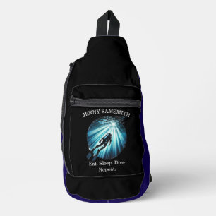 Duitse Diep, Leef Stoer: Scuba Plezier! Sling Bag
