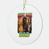 Duitse Dog Keramisch Ornament (Links)