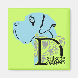 Duitse Dog Magneet