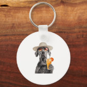 Duitse Dog Sleutelhanger (Voorkant)