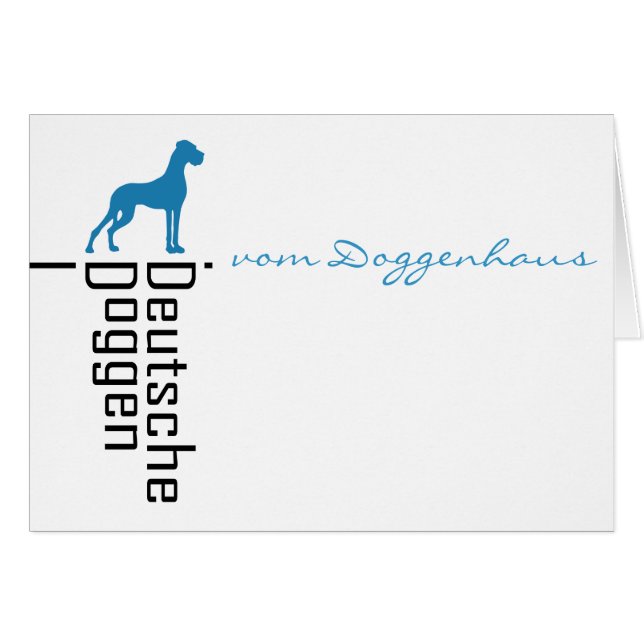 Duitse Doggen (Voorkant Horizontaal)