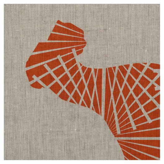 Duitse Doggen 17" Stof (Swatch)