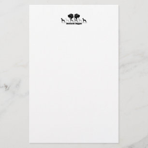 Duitse doggen briefpapier