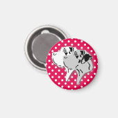 Duitse Doggen Magnete Magneet (Voorkant / Achterkant)