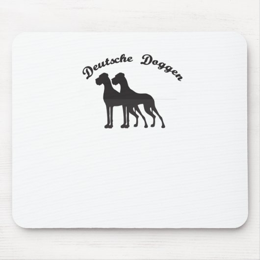Duitse Doggen Muismat (Voorkant)