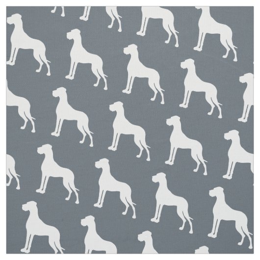 Duitse Doggen overal Stof (Swatch)