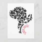 Duitse Doggen sturen groeten Briefkaart (Voorkant)