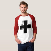 Duitse doorsnee Luftwaffe balkan T-shirt (Voorkant volledig)