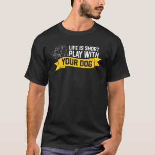 Duitse draad haar hond jagen hond pointer jager t-shirt