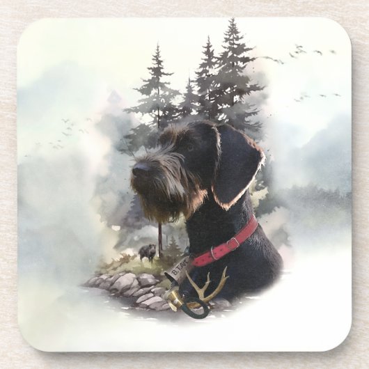 Duitse draadaanwijzer, GWP Bier Onderzetter (Voorkant)