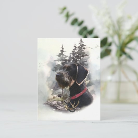 Duitse draadaanwijzer, GWP Briefkaart (Staand voorkant)