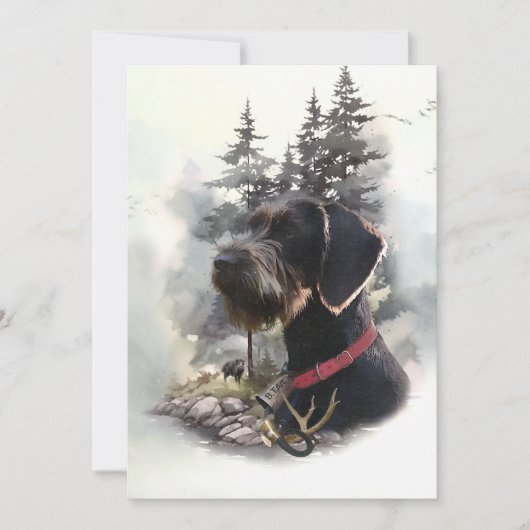 Duitse draadaanwijzer, GWP Kaart (Voorkant)