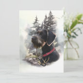 Duitse draadaanwijzer, GWP Kaart (Staand voorkant)