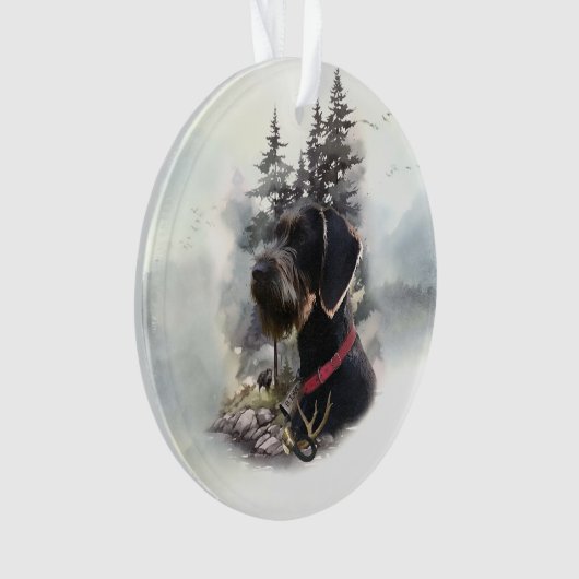 Duitse draadaanwijzer, GWP Ornament (voorkant)