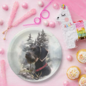 Duitse draadaanwijzer, GWP Papieren Bordje (Feest)