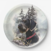 Duitse draadaanwijzer, GWP Papieren Bordje (Voorkant)