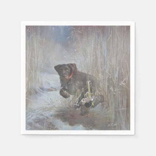  Duitse Draadhaar Servet (Voorkant)