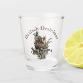 Duitse Draadhaar Shot Glas (Voorkant)