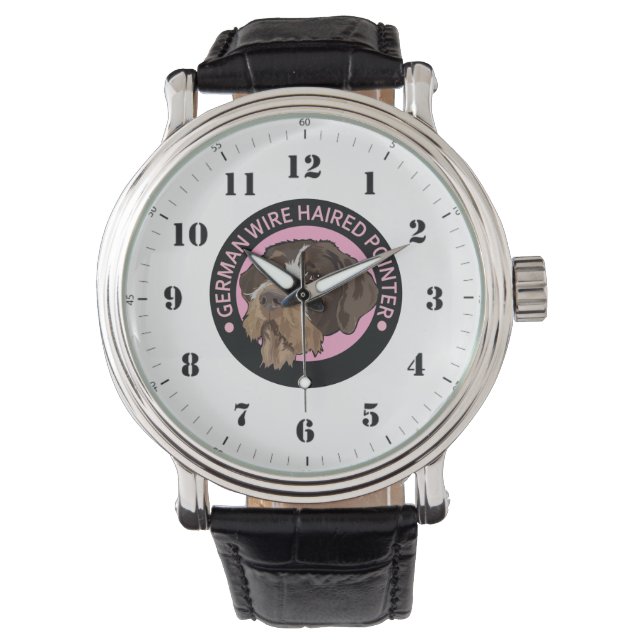 Duitse draadhalenaanwijzer horloge (Voorkant)