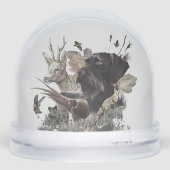 Duitse draadharige aanwijzer, jacht sneeuwbol (Voorkant)