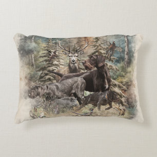 Duitse Draadharige Pointer Accent Kussen