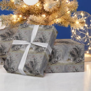 Duitse Draadharige Pointer Cadeaupapier