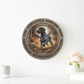 Duitse Draadharige Pointer Grote Klok (Huis)