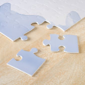 Duitse Draadharige Pointer Sneeuw Lodge Kerstman H Legpuzzel (Zijkant)