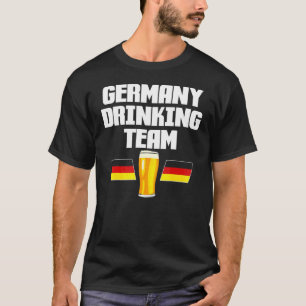 Duitse Drank Team Duitse Volksfeest Duitse Bier T-shirt