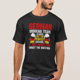 Duitse drinkteam alcohol Duitsland drinkteam T-shirt