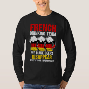 Duitse drinkteam maakt Duitsland drinkteam ge T-shirt