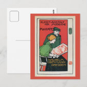  Duitse drukkerijen in de poster adverteren Briefkaart (Voorkant / Achterkant)