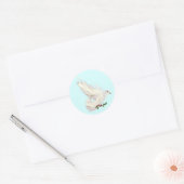 Duitse Duif & Olijftak Sticker (Envelop)