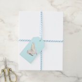 Duitse Duif & Olijftak Sticker Cadeaulabel (Met Touw)