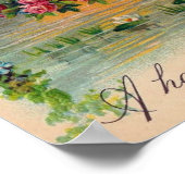 Duitse Duiven Verjaardag Poster (Hoek)