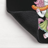 Duitse Eenhoorn Drindl Bratwurst Magic Funny Kinde Muismat (Hoek)