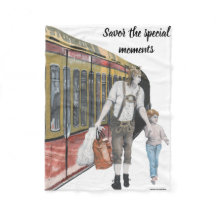 Duitse Elf Berlin Shopping Fantasy Art Blanket