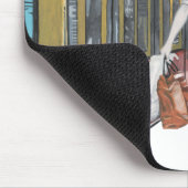 Duitse Elf Berlin treinreis Fantasy Art Muismat (Hoek)