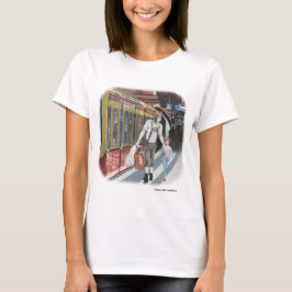 Duitse Elf Familie Shopping Trip Fantasy T-shirts