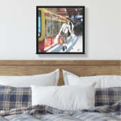 Duitse Elf Familiereis Fantasy Art Canvas Print (Insitu (Slaapkamer))