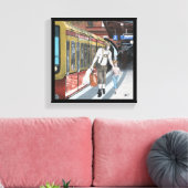 Duitse Elf Familiereis Fantasy Art Canvas Print (Insitu (Woonkamer))