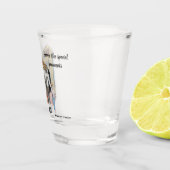 Duitse Elf Family Shopping Fantasy Shot Glass Shot Glas (Rechts)