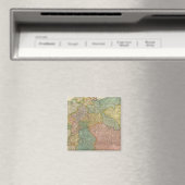 Duitse Empire Atlas Map Magneet (Insitu (Vaatwasser))