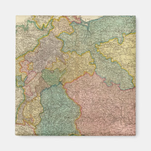 Duitse Empire Atlas Map Magneet