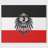 Duitse Empire Flag Cadeaupapier (Vlak)