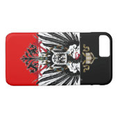 Duitse Empire Flag Case-Mate iPhone Case (Achterkant (Horizontaal))