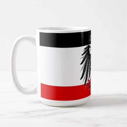 Duitse Empire Flag Koffiemok (Links)