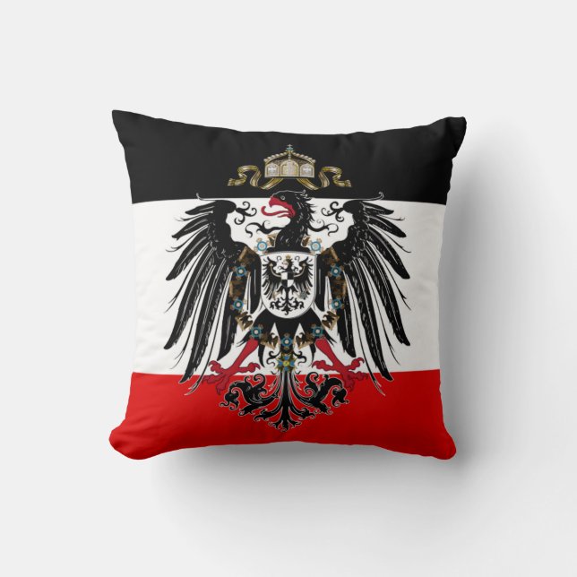 Duitse Empire Flag Kussen (Voorkant)
