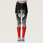 Duitse Empire Flag Leggings (Voorkant)