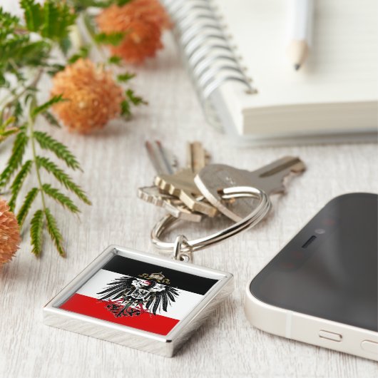 Duitse Empire Flag Sleutelhanger (Zijkant)